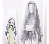 Anime Boku no Hero Akademia My Hero Academia Eri Cosplay Wig Long Curly Gray Blue 90cm hair Halloween Costume