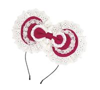 Anime Bows Accessory Great Present Bowkont Headbands Fashion Cosutme Headwear for Female Friend and Relatives Anime Bows Headbands