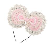 Anime Bows Accessory Great Present Bowkont Headbands Fashion Cosutme Headwear for Female Friend and Relatives Photo Hairpiece