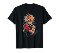 Anime Boxing Fighter Karate Kickboxing Gamer Martial Arts T-Shirt