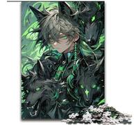 Anime Boy Adult Puzzles 1000 Pieces, Learning Educational Toys Family Games with Matching Poster And Trivia Sheet (50x75cm)
