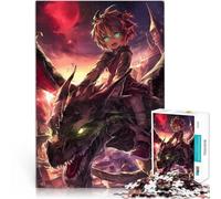 Anime Boy riding Dragon1000 Piece Jigsaws for teenagers for Educational Game Challenge Toy is ideal as gifts for the whole family 38x26cm