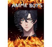 Anime Boys: Coloring Book for Teens