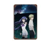 Anime Brynhildr in The Darkness 1 Retro Poster Metal Tin Sign Chic Art Retro Iron Painting Bar People Cave Cafe Family Garage Poster Wall Decoration 8x12inch(20x30cm)