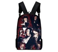 Anime Bungo Stray Dogs Backpacks for School,Dazai Osamu Nakahara Chuuya Cosplay School Bag,Travel Casual Daypack,BSD Backpack Bookbag for Kids Student