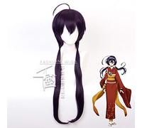 Anime Bungo Stray Dogs Kyouka Izumi Kyoka Long Ponytails Wig Cosplay Costume Heat Resistant Synthetic Hair Women Party Wigs