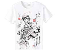Anime Bungo Stray Dogs T-Shirt Personality Comics Harajuku Pullover Short Sleeve Nakajima Atsushi Tops Dazai Osamu Sweatshirt for Men Women