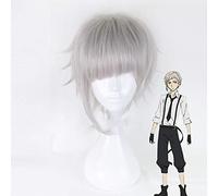 Anime Bungou Stray Dogs Cosplay Wigs Nakajima Atsushi Cosplay Hair Wig Heat Resistant Synthetic Wig Halloween Party Cosplay Wigs