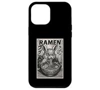 Anime Bunny Eating Ramen Japanese Manga Style Case for iPhone 12 Pro Max