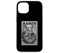 Anime Bunny Eating Ramen Japanese Manga Style Case for iPhone 13