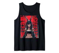 Anime Bunny Girl Cyberpunk Waifu Tank Top
