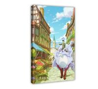 Anime Campfire Cooking in Another World with My Absurd Skill Poster 1 Canvas Poster Wall Art Decor Print Picture Paintings for Living Room Bedroom Decoration 16x24inch(40x60cm)