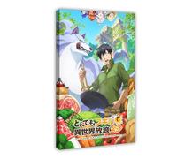 Anime Campfire Cooking in Another World with My Absurd Skill Poster Canvas Poster Wall Art Decor Print Picture Paintings for Living Room Bedroom Decoration 16x24inch(40x60cm)