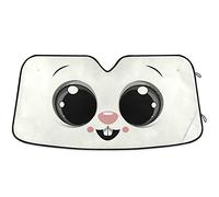 Anime Car Windshield Sun Shade for Front Cute Big Eyes Windshields Car Shield Shade Protector Foldable Reflective UV Rays Keep Your Vehicle Cool Fit Car Truck SUV