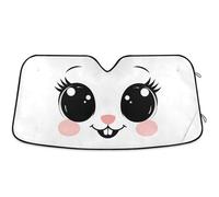 Anime Car Windshield Sun Shade for Front Cute Big Eyes Windshields Car Shield Shade Protector Foldable Reflective UV Rays Keep Your Vehicle Cool Fit Car Truck SUV