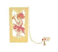 Anime Card-Captor Sakura Bookmark Cartoon Maid Manga Reading Bookmark for Women Girls Gift Birthday (Style-2)