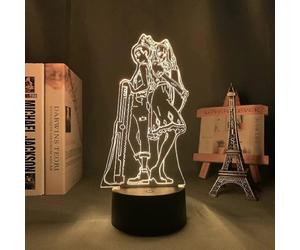 Anime Carole And Tuesday Lamp Led Night Light 3d Illusion Lamp Game Lovers Gift Light For Led Night