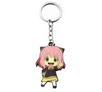 Anime Cartoon SPY FAMILY Keychain, Metal Cute Key Chain for Girls Women and Men, 1