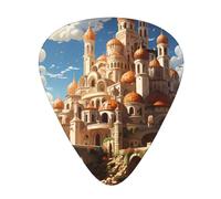 Anime Castle Sky Printed guitar picks - three thicknesses: thin, medium and thick, suitable for electric guitar, bass and ukulele.