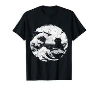 Anime Cat Eating Ramen Japanese Ramen Cat Japan Value Graphic T-Shirt