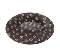 Anime Cat Paw Rose Gold Black Pet Dog Bed Donut Cuddler fluffier Cat Cave Bed for Small Size Pets Supplies