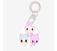 Anime Cats Dog Tags for Pets,Round Acrylic Pet ID Tags,Perfect for Small to Large Dogs and Cats,Cute & Functional
