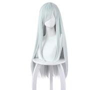 Anime Cells at Work Cosplay Long Wig White Blood Cell Heat Resistant Synthetic Hair Halloween Cosplay Prop Wig Girls Women