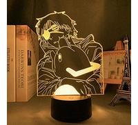 Anime Chainsaw Man Toy Gift 3D Night Light LED Decoration Light 16 Color Change Birthday Christmas USB Charging Touch Remote Control