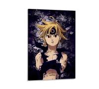 Anime Character Poster Stylish Wall Art Unique Print for Home Decor Manga Inspired Artwork Cool Room Decoration Gift for Anime Lovers Modern Art Print Aesthetic Decor Gift 08x12inch(20x30cm) Framed