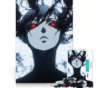 Anime Character with Red Eyes 1000 Piece Puzzle For Adults Mind Skill Play Laser Cut for Flawless Fit Rewarding Activity for Rainy Days (50x75cm)
