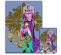 Anime Character with Sword () Jigsaw Puzzles for Adults 1000 Piece Difficult Puzzles for Adults Family Activity DIY Home Decor 1000 PCS(75x50cm)