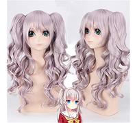 Anime Charlotte Tomori Nao Cosplay Perücke Lang Lockig Für Frauen Hitzebeständiges Kunsthaar Mit Chip Pferdeschwanz Party Kostüm Perücken