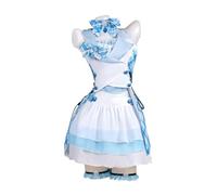 Anime Chocola Vanilla Cosplay Cat Maid Style Costume Full outfit | Women Anime Cosplay Costume, Outfit Pink & Blue For Anime Party Halloween