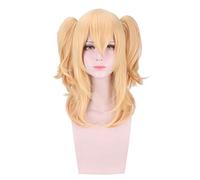 Anime Citrus Aihara Yuzu Yellow Ponytails Wig Cosplay Costume Heat Resistant Synthetic Hair Women Party Cosplay Wigs