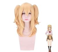 Anime Citrus Shitorasu Aihara Yuzu Cosplay Wig with Wavy Ponytails Costume Women Synthetic Hair Halloween Party Wigs + wig cap One Size wig PL-496