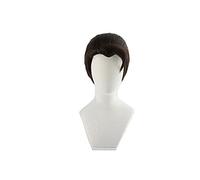 Anime Coer Wig. Detroit: Become Human Connor Cosplay Wig Slicked-Back Short Heat Resistant Fibre Fake Hair Pelucas Costume Role Play Wigs