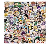 Anime Collection Sticker Pack 100pcs for Water Bottles Laptops Cars Skateboards Mens Cave Decorations Teens Adults Sticker