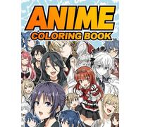 ANIME COLORING BOOK (Anime Dreams Coloring Series)