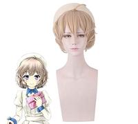 Anime Comic Invented Inference Wigs Kotoko Iwanaga Cosplay Wig Short Curly Heat Resistant Synthetic Hair Wig + Wig Cap PL-239