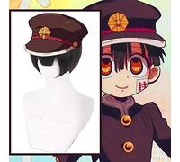 Anime Comic Jibaku Shounen Hanako kun Cosplay Wigs Hanako kun Cosplay Wig Heat Resistant Synthetic Wig black Short Men Wigs
