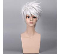 Anime Coser wig Anime Hatake Kakashi Headband Wig Cosplay Short Hair Halloween Party Wigs only Wig