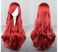 Anime Coser wig Biamoxer Ariel Red Wig The Little Mermaid Red Wig Body Wave Wavy Wig Cosplay Princess Wig Role Play Costume Accessory