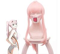 Anime Coser wig DARLING in the FRANXX national team 02 swimsuit pink ponytail Cosplay Wig