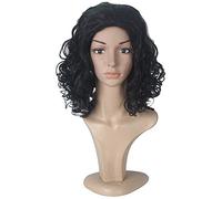 Anime Coser wig Game of Thrones Jon Snow Men Short Black Curly Wig Cosplay Costume A Song of Ice and Fire Synthetic Hair Halloween Party Wigs