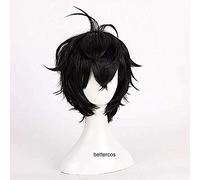 Anime Coser wig Persona 5 P5 Amamiya Ren Wigs Hero Kurusu Akira Wig Short Black Heat Resistant Synthetic Hair Wig+ Wig Cap