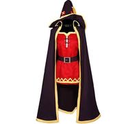 Anime Cosplay Costume for Megumin Suit Uniform Women Cloak Halloween Outfit (Brown,XL)