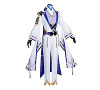 Anime Cosplay Costume Genshin Impact Kamisato Ayato Game Sets Halloween Party Uniform Outfits with Accessories (Small)