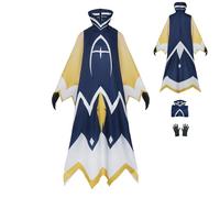 Anime cosplay costume Hazbin Hotel'Adam cospay men's costume adult Halloween carnival party costume set (blue)
