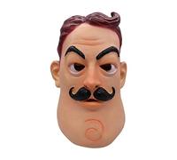 Anime Cosplay Game Hello Neighbor Masque Mask Latex Mask Helmet Party Cosplay Props for Adults