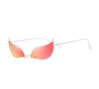 Anime Cosplay Sunglasses Donquixote Doflamingo Glasses - One Piece Doflamingo Anime Sunglass Accessories, Cosplay, Costume, Gift (Donquixote Doflamingo)